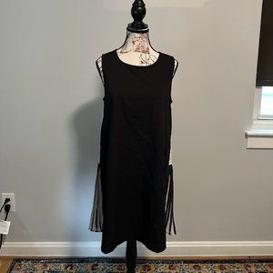 Umgee Funky Black & White Dress - Size S